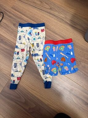 Two boys little sleepies pants